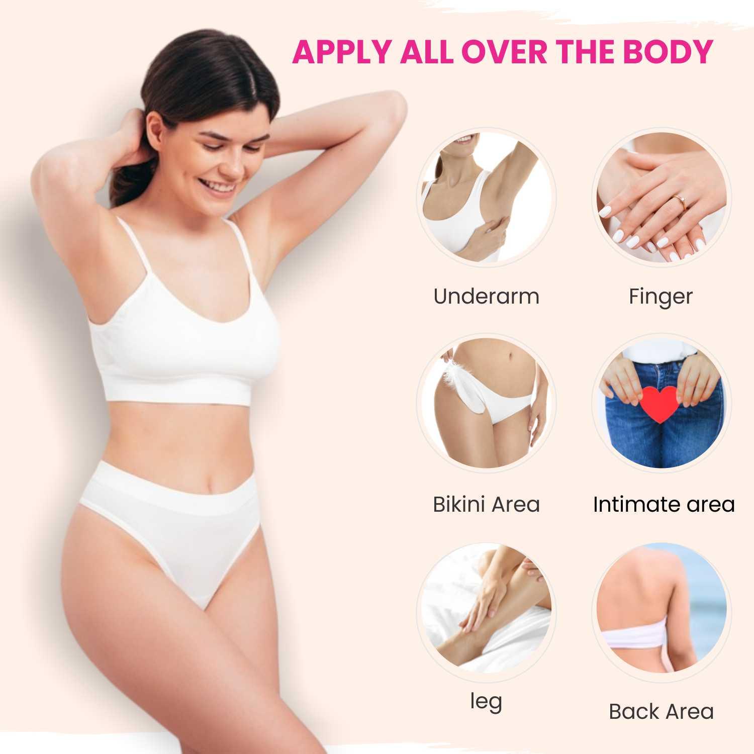 MildCares Menstrual Cup Kit for Women – Includes Menstrual Cup Wash (100 ml), Period Pain Relief Roll-On (10 ml), and Gynocup Wipes – Safe, Easy-to-Use, Comfortable, Eco-Friendly – (White)