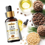 Khadi Cedarwood Essential Oil | Pure & Natural Cedarwood Oil for Hair & Scalp Care | Essential Oil for Dandruff & Healthy-Looking Hair | Scalp Care, Massage & Aromatherapy Oil | 15 ml