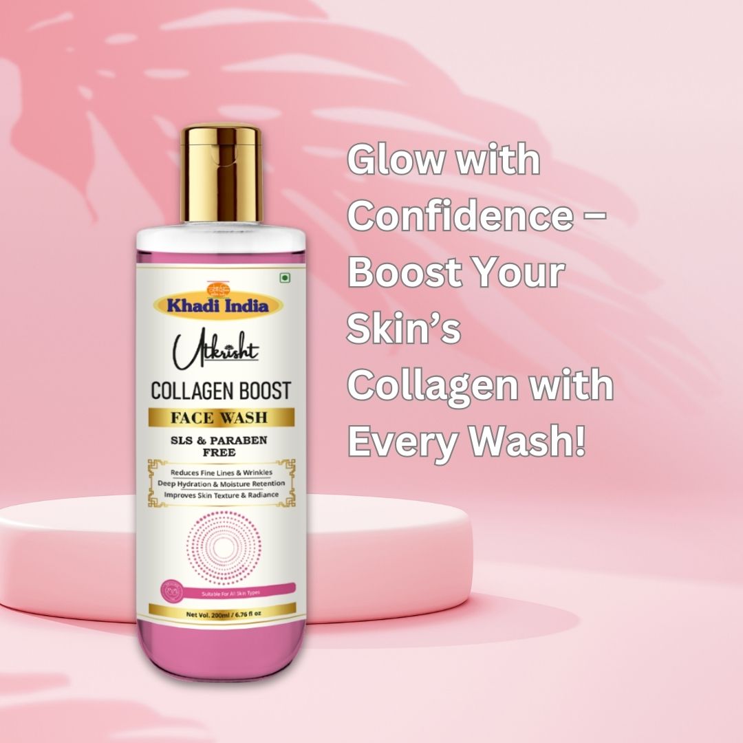 Utkrisht Khadi Collagen Face Wash (200ml)