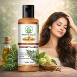 Bhudevam Naturals Khadi Rosemary & Amla Shampoo – Nourish, Repair & Smooth Hair- 420ML (Pack of 2)
