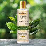 Kayee Ayurveda Green Tea Conditioner for Dry & Frizzy Hair | Herbal Hair Conditioner with Green Tea for Deep Conditioning, Hair Nourishment, Softness, Smoothness, Detangling & Healthy-Looking Shine | 210 ml