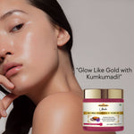 Khadi Kumkumadi Face Scrub | Ayurvedic Herbal Scrub with Saffron, Turmeric & Herbal Oils | Gentle Exfoliation for Dead Skin & Surface Impurities | Skin Brightening & Radiance Care | Helps Improve Skin Texture & Glow | For All Skin Types | 100 gm