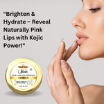 Khadi Kojic Lip Balm for Dark & Dry Lips | Moisturizing Lip Care | Helps Improve the Appearance of Uneven Lip Tone & Chapping | 5 gm