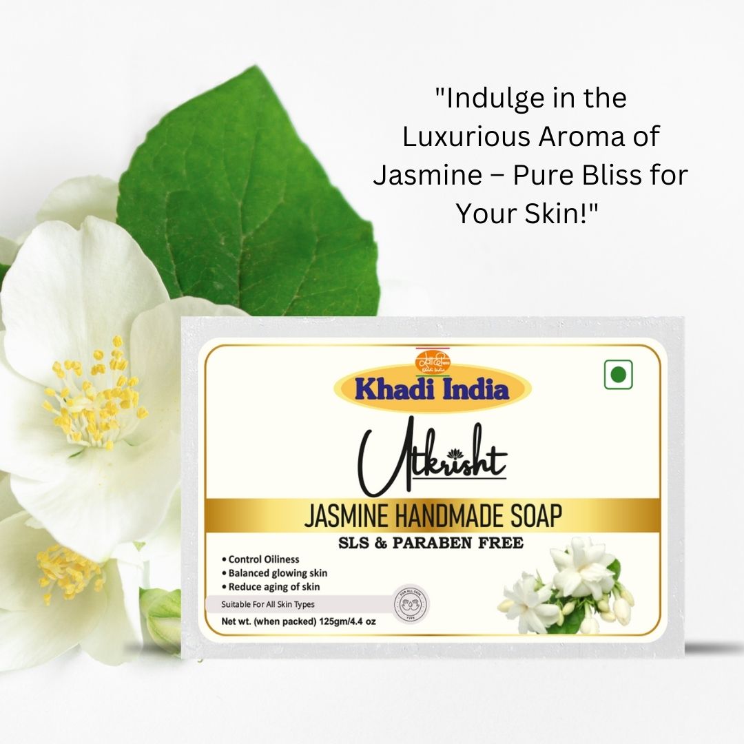 Utkrisht Khadi Jasmine Soap (125g)