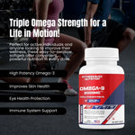 FB Nutrition Omega 3 Softgel Capsules - 60 Softgel Capsules