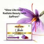Utkrisht Khadi Herbal Saffron Soap (125g)