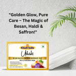 Utkrisht Khadi Besan Haldi Kesar Soap (125g)