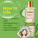 Kayee Ayurveda Aloe Vera Shampoo for Dry & Damaged Hair | Herbal Shampoo with Aloe Vera for Scalp Cleansing, Hair Nourishment, Moisturization, Softness, Smoothness & Healthy-Looking Shine | 210 ml