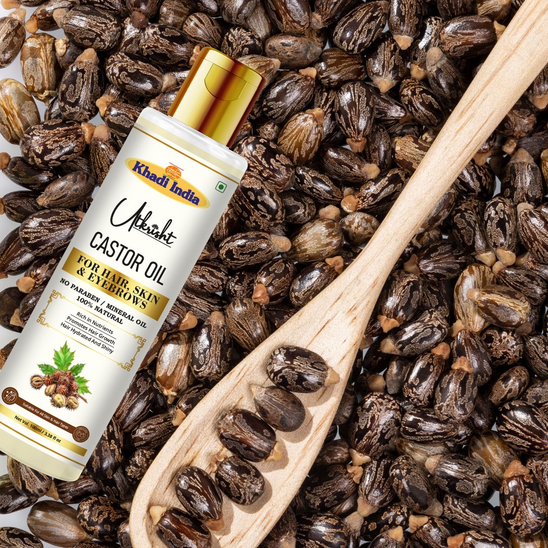 Utkrisht Khadi Castor Oil (100ml)