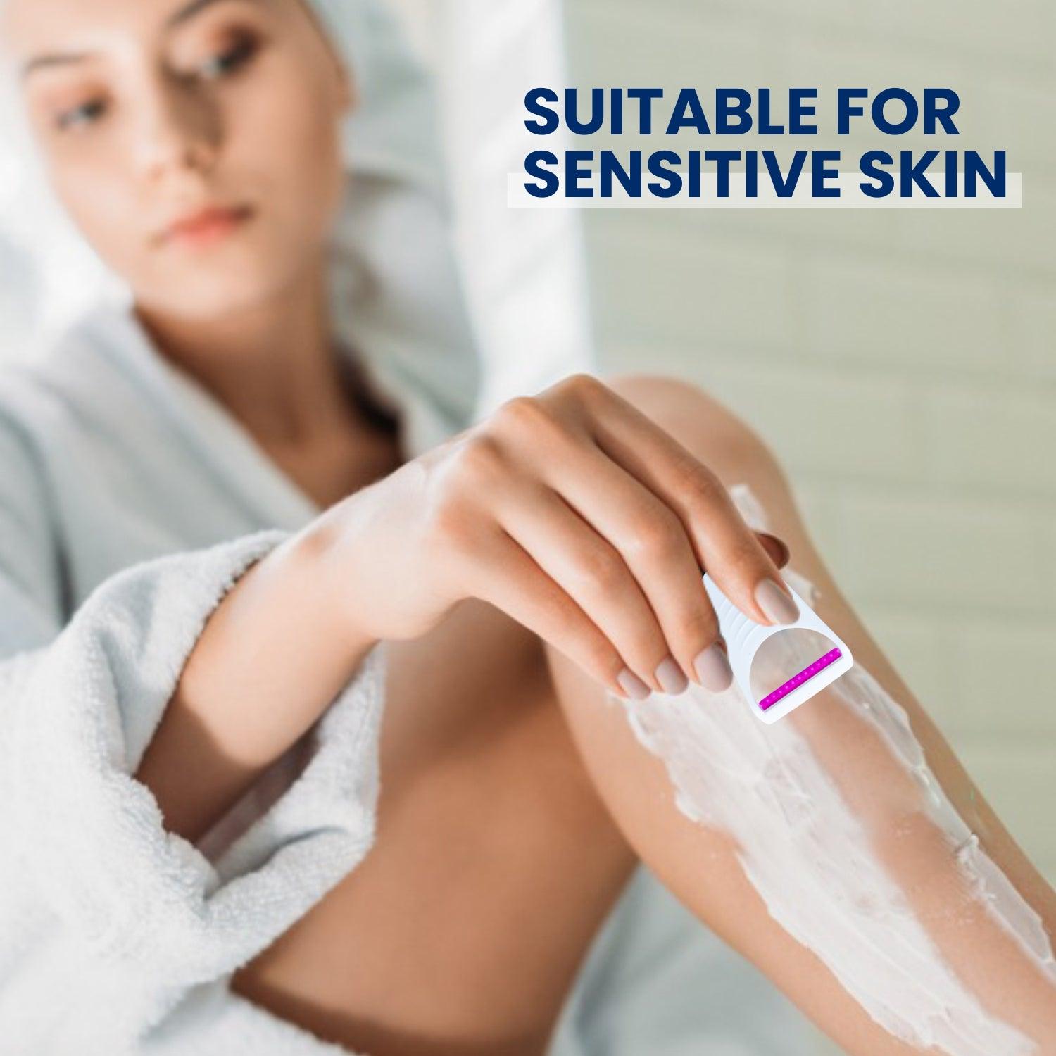 Gynocup Glossy Underarm Razor For Women (Set-5)