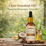 Kayee Ayurveda Clove Essential Oil for Aromatherapy, Diffuser, Massage & Home Fragrance | Warm Spicy Clove Aroma Oil for Meditation, Yoga, Relaxation & Spa | Multi-Purpose Essential Oil for Personal Care & Wellness | 15 ml