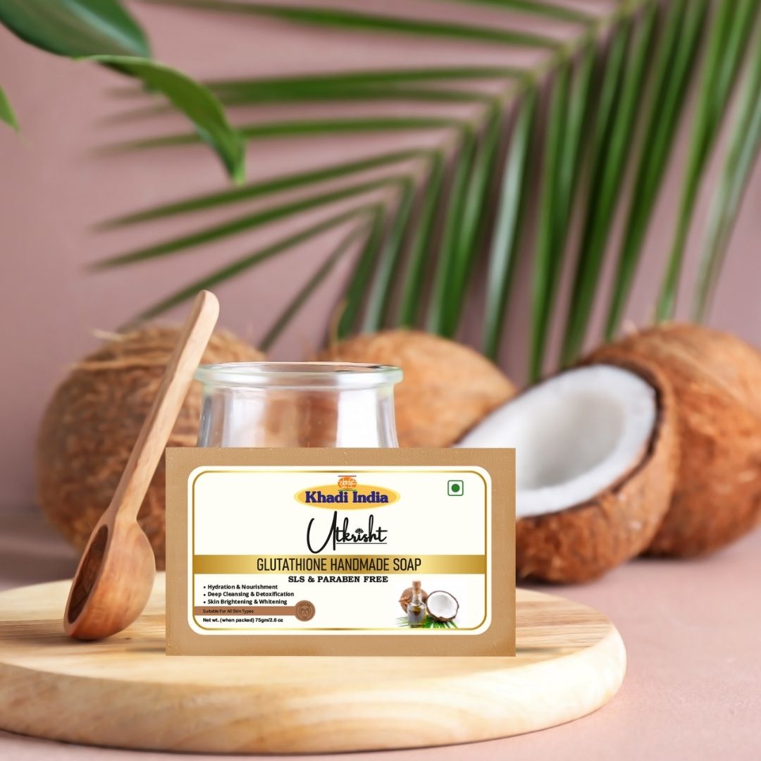 Utkrisht Khadi Glutathione Soap (75g)
