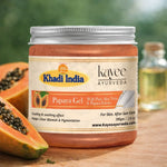Kayee Ayurveda Papaya Hydrating Gel for Face & Body | Herbal Moisturizing Skincare Gel with Papaya | Helps Refresh, Hydrate & Soften Dry-Looking Skin | Lightweight Non-Sticky Gel for Everyday Personal Care Routine | 200 g