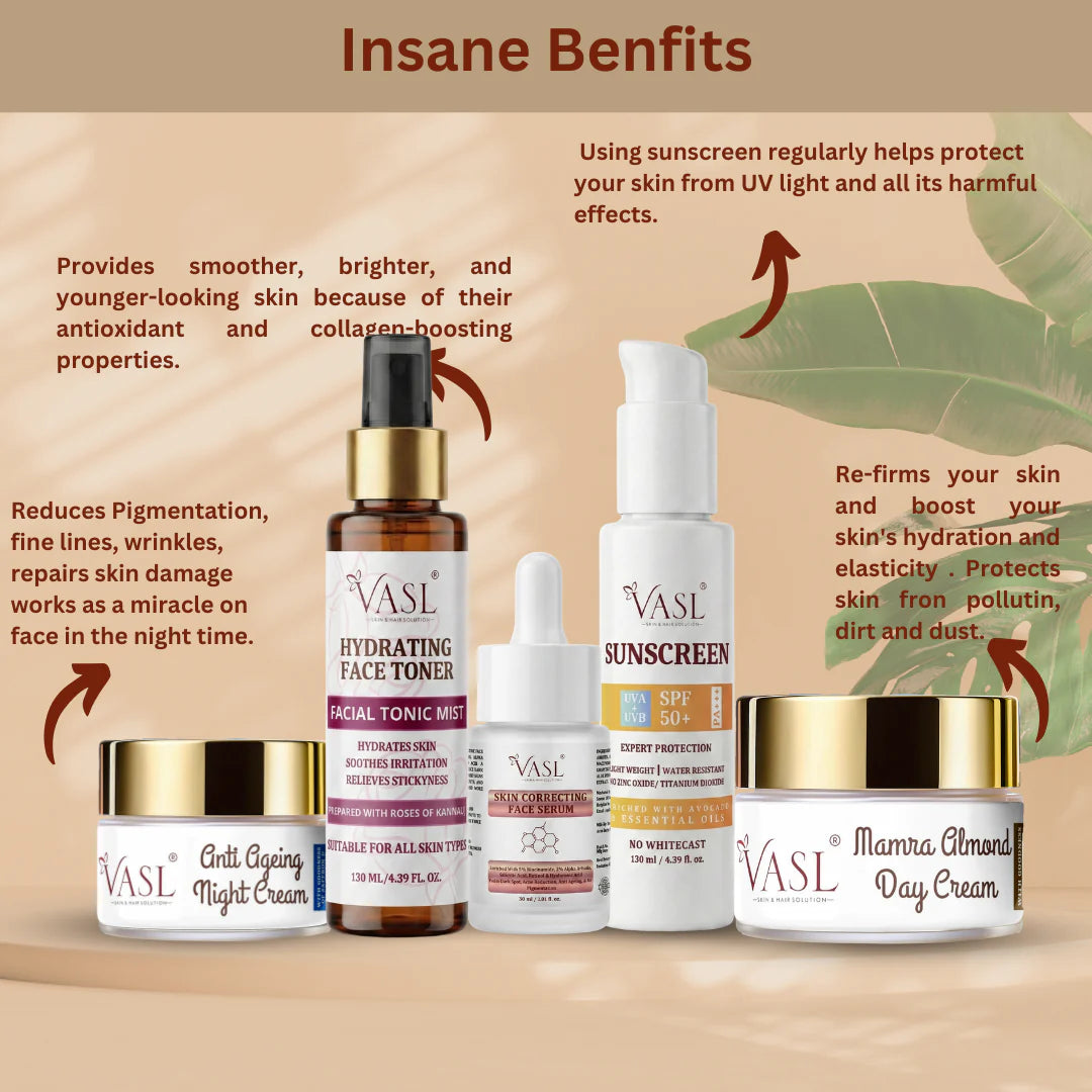 VASL Anti Pigmentation Combo - Dark Spot Corrector & Skin Brightening Kit