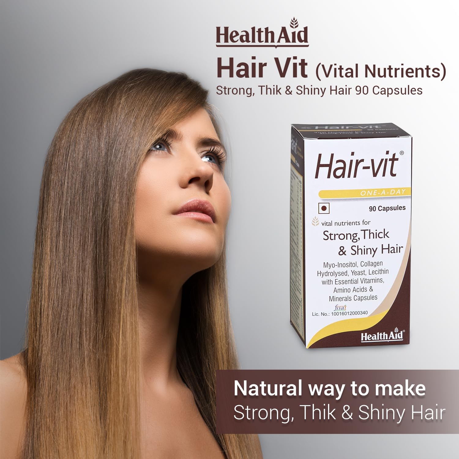 Healthaid Hair-Vit Capsule - 30 Capsules