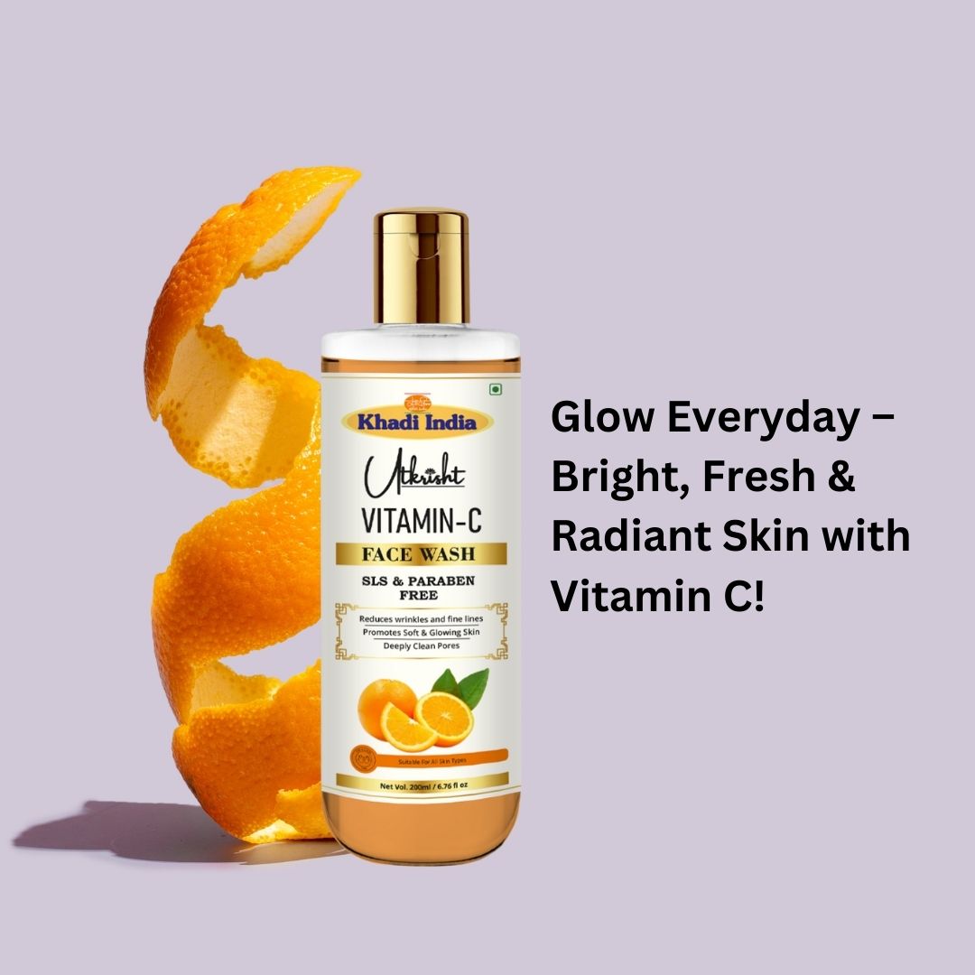 Utkrisht Khadi Vitamin C Face Wash (200ml)