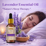 Kayee Ayurveda Lavender Essential Oil for Aromatherapy, Diffuser & Massage | Pure Lavender Aroma Oil for Relaxation, Meditation, Spa & Home Fragrance | Floral Essential Oil for Skincare, Hair Care & Personal Wellness | 15 ml