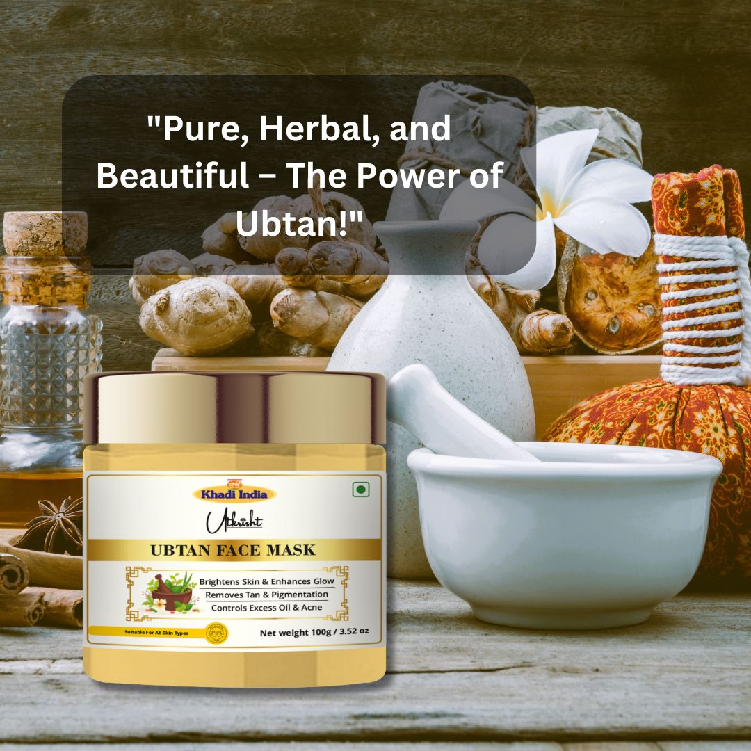 Khadi Herbal Ubtan Skin Brightening Face Pack (100gm Each)