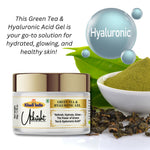 Khadi Green Tea Face Gel for Oily Skin | Oil Control, Pore Care & Skin Soothing Gel | Hydrating, Lightweight & Non-Sticky Face Moisturizer | For Men & Women | 50 gm