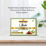 Utkrisht Khadi Natural Kesar & Olive Oil Soap (125g)