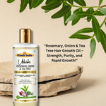 Utkrisht Khadi Pure Rosemary & Onion Hair Oil | Dual-Action Power for Hair Growth, Hair Fall Control & Scalp Nourishment