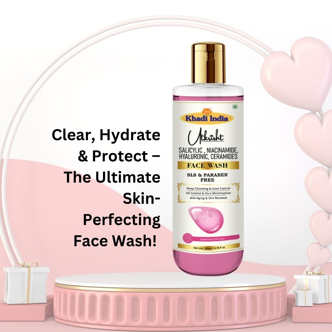 Utkrisht Khadi Salicylic Acid & Niacinamide Face Wash (200ml)