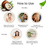 Kayee Ayurveda Coconut Water Gel for Face & Skin | Hydrating & Moisturizing Herbal Gel for Fresh, Soft & Smooth-Looking Skin | Lightweight Non-Sticky Facial Gel for Daily Skincare | Suitable for Men & Women | 200 g