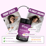 Wishnew Wellness Sleepease Restful & Deep Sleep Capsule - 30 Vegetarian Capsules