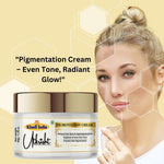 Khadi Essentials Herbal Ayurvedic Anti-Pigmentation Cream (50g) | For Dark Spots, Melasma & Uneven Skin Tone