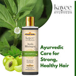 Kayee Ayurveda Amla Bhringraj Shampoo for Hair Growth & Hair Fall Care | Herbal Ayurvedic Shampoo with Amla & Bhringraj for Scalp Cleansing, Hair Nourishment, Strength, Smoothness & Natural Shine | 210 ml