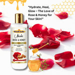 Utkrisht Khadi Pure Rose & Honey Moisturizer | Deep Hydrating, Nourishing & Soothing Face & Body Cream