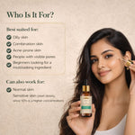 Kayee Ayurveda 10% Niacinamide Face Serum for Oily & Combination Skin | Helps Control Excess Oil, Minimize the Appearance of Pores, Improve Uneven Skin Tone & Skin Texture | Lightweight Facial Serum for Women & Men | 30 ml