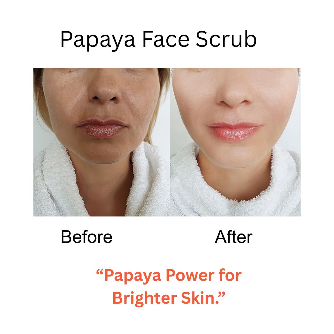 Kayee Ayurveda Papaya Herbal Face Scrub | Papaya Facial Exfoliator for Deep Cleansing, Skin Polishing & Removing Dull Surface Buildup | Helps Improve the Appearance of Uneven & Dull-Looking Skin | Suitable for Regular Skincare