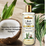 Utkrisht Khadi Pure Rosemary & Coconut Hair Oil | For Hair Growth, Hair Fall Control, Strong, Thick & Shiny Hair