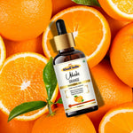 Khadi Orange Essential Oil | Pure & Natural Orange Oil for Face & Skin Care | Essential Oil for Glowing-Looking & Oily Skin | Refreshing Citrus Aromatherapy Oil | 15 ml