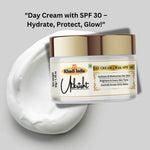 Utkrisht Khadi Pure Day Cream (50g) | Lightweight Hydration, SPF Sun Protection & Glowing Skin