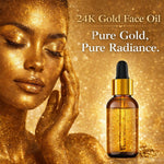 Kayee Ayurveda 24K Gold Night Facial Oil, Luxury-Inspired Overnight Skincare Oil for Face, Helps Moisturize Skin and Improve the Appearance of Dullness & Uneven Tone, Daily Night Care for Women & Men | 15 ml