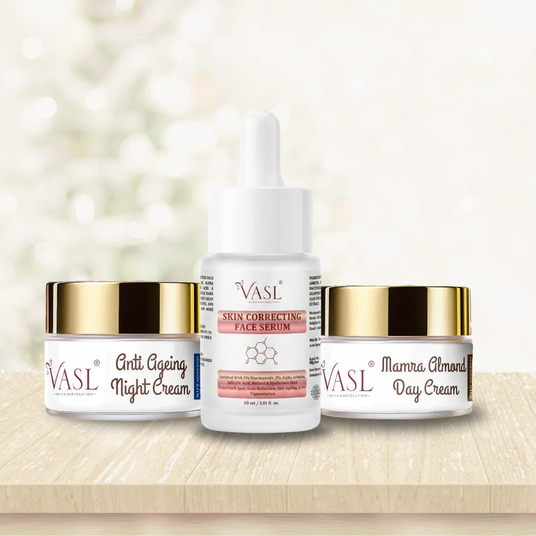 VASL Anti Ageing Combo - Wrinkle Repair & Collagen Boosting Skincare Kit
