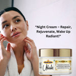 Utkrisht Khadi Pure Night Cream (50g) | Deep Hydration, Night Skin Repair & Anti-Ageing Night Treatment