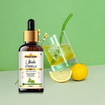 Khadi Citronella Essential Oil | Pure & Natural Citronella Oil for Home & Body Care | Essential Oil for Fresh Aroma & Outdoor Insect Protection | Aromatherapy & Diffuser Oil | 15 ml