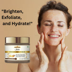Khadi Potato Face Scrub | Natural Exfoliating Scrub with Potato Extract | Helps Remove Dead Skin, Dirt & Surface Impurities | De-Tan, Pigmentation & Skin Brightening Care | Helps Improve Skin Texture & Glow | For All Skin Types | 100 gm