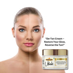 Utkrisht Khadi Pure De-Tan Face Cream | For Reducing Tan, Sun Damage, Pigmentation & Even Skin Tone