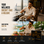 Herbs O' Shrubs Shilajit Pro Snap Sachet | Ayurvedic Resin for Energy, Strength, Stamina & Vitality | Fulvic Acid & Minerals | Instant On-the-Go Male Wellness, 30 Sachets