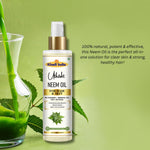 Utkrisht Khadi Pure Neem Oil | For Hair & Skin | Anti-Dandruff, Hair Fall Control & Scalp Nourishment