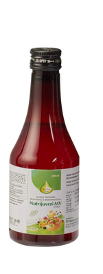 Nutrijuven-MV Syrup (200ml Each) Sugar Free Mix Fruit