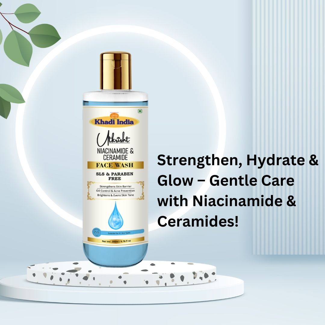 Utkrisht Khadi Niacinamide & Ceramide Face Wash (200ml)