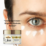 Utkrisht Khadi Pure Under Eye Cream | For Dark Circles, Eye Bags, Fine Lines & Tired Eyes