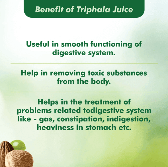 Baidyanath (Jhansi) Triphala Juice - 1 ltr.