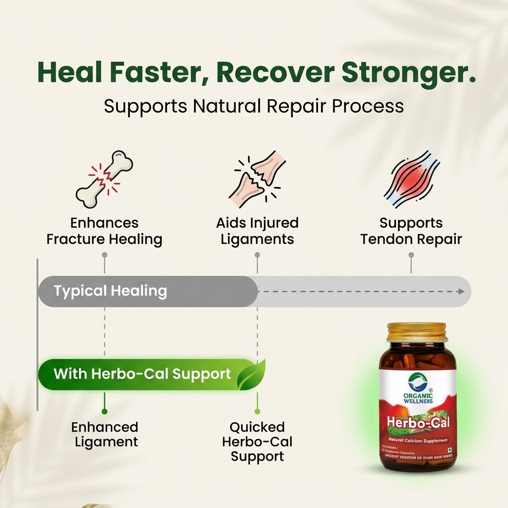 Organic Wellness Herbo-Cal Capsules - 90 Capsules