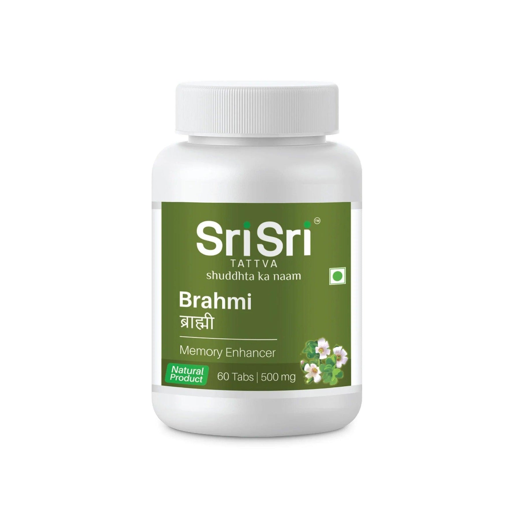 Sri Sri Tattva Brahmi Tablet - 500mg - 60 Tablet